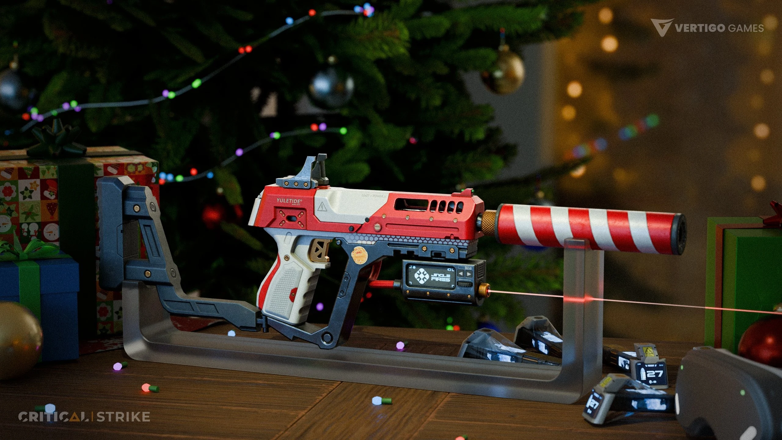 Yuletide scene render